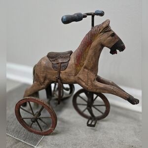 1950s L.C. Lujan Horse Tricycle